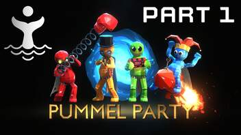 混沌鯨企業のベテラン社員勢がPummel Partyをプレイしてみたパート１【友情破壊ゲー】