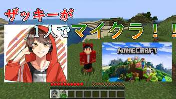 ザッキーのボッチMinecraft part1