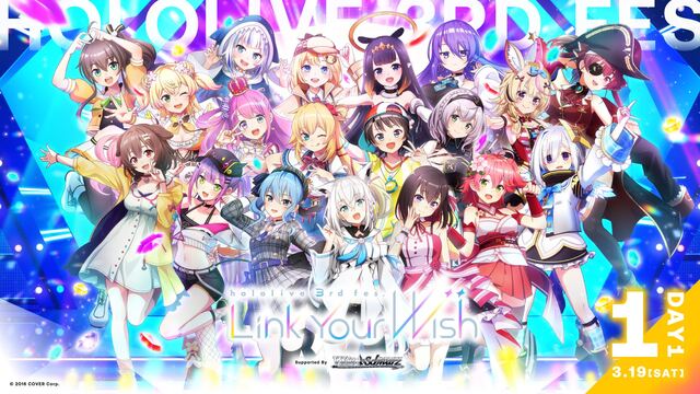【DAY1】hololive 3rd fes. Link Your W...