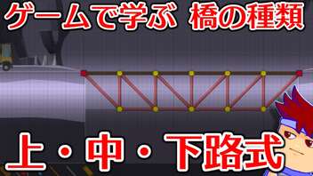 わくわく道路構造物「上路、下路、中路式橋梁」編。【バーチャルいいゲーマー佳作選】