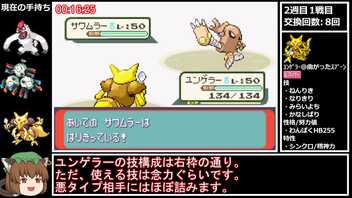 【RTA】ポケモンエメラルド  金ダツラRTA (乱数調整禁止) 1時間39分48秒 part2/6