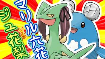 【ポケモン剣盾】ジュ花梨VSマリル六花