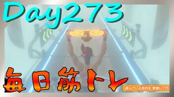 【毎日投稿】ムキ・ムキ・ムキへの道！！！【RFA負荷23】#273