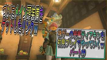 【ゼルダの伝説ティアーズオブザキングダム】神ゲーの続編ティアキンをやっていくｗ　パート19【Totk】