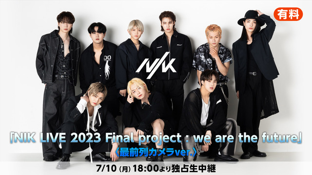 「NIK LIVE 2023 Final project : we a...