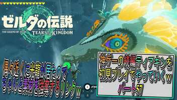 【ゼルダの伝説ティアーズオブザキングダム】神ゲーの続編ティアキンをやっていくｗ　パート57【Totk】