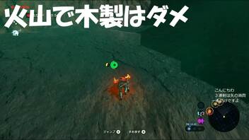 #37【ゼルダの伝説 ブレス オブ ザ ワイルド】木はよく燃えるってこと！