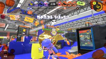 [rin] スプラトゥーン３ part.53 ランク16 Cー ナワバリバトル ガチマッチ [不定期] プレイ動画