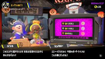 [rin] スプラトゥーン３ part.99 ランク21 レギュラーマッチ [不定期] プレイ動画