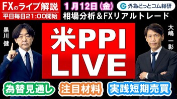 FXのライブ解説【実践リアルトレード】ドル/円、豪ドル/円、ユーロ/円、ポンド/円 徹底解説、注目材料（2024年１月12日)