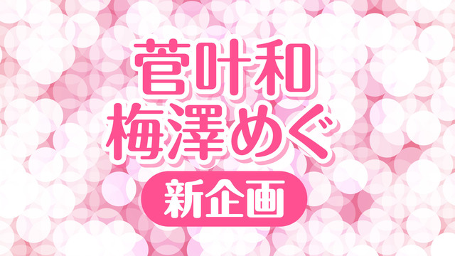 菅叶和・梅澤めぐ 新企画発表生放送【前半無料／後半会員限定放送】