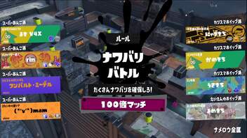 [rin] スプラトゥーン３ part.121 ランク24 イベントマッチ 「あんこ派で参戦！」 [不定期] プレイ動画