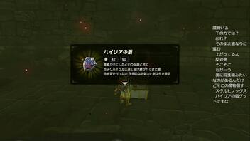 #130【ゼルダの伝説 ブレス オブ ザ ワイルド】ハイリアの盾は入手場所はここ！