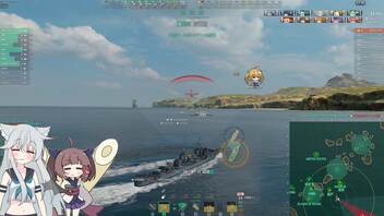 【169－Kléber・WoWS】突撃して突撃して突撃して突撃して【VOICEROID実況】／DD乗りのWoWS実況２